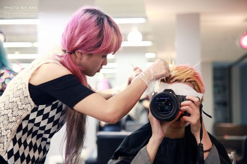 130726 ♥ 本季的玩色變髮日記。Écouter Hair ♫