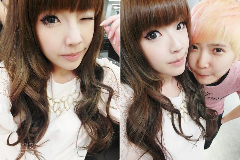 130726 ♥ 本季的玩色變髮日記。Écouter Hair ♫