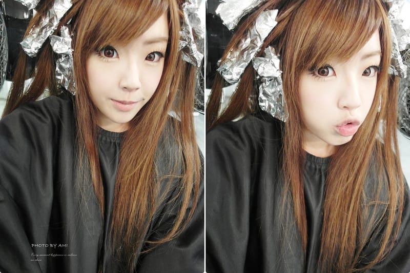 130726 ♥ 本季的玩色變髮日記。Écouter Hair ♫
