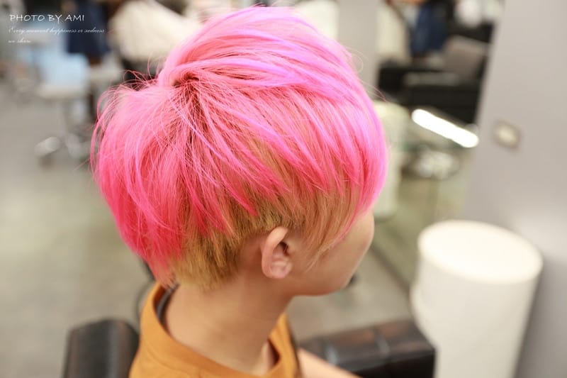130726 ♥ 本季的玩色變髮日記。Écouter Hair ♫