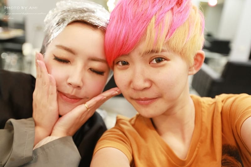 130726 ♥ 本季的玩色變髮日記。Écouter Hair ♫