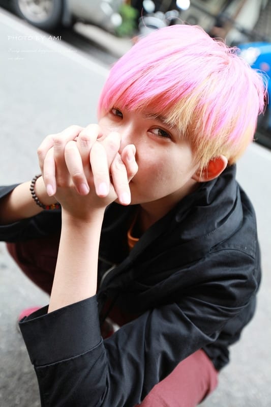 130726 ♥ 本季的玩色變髮日記。Écouter Hair ♫