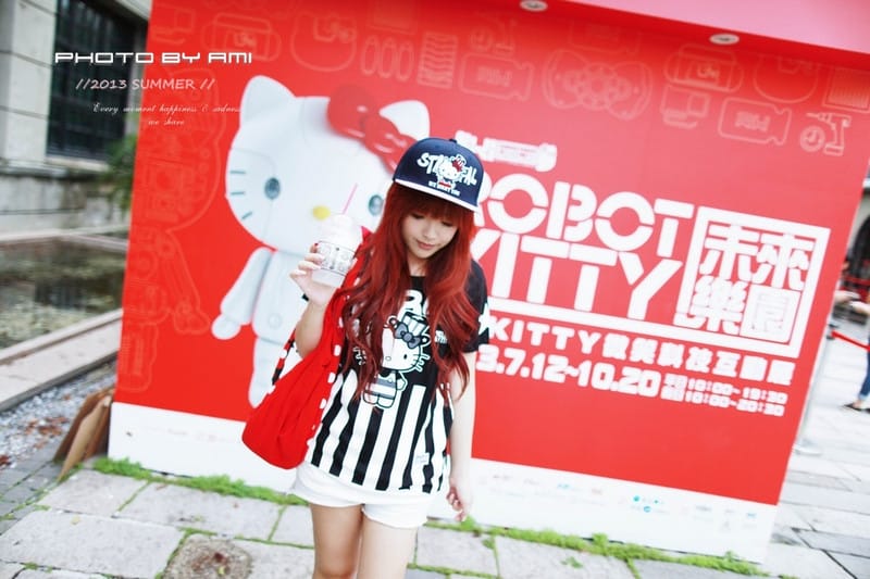 130827 ♥ 一日Kitty迷。STAYREAL X Hello Kitty 微甜女孩美國夢穿搭 ♫