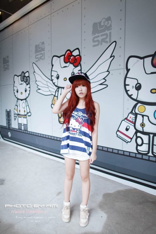 130827 ♥ 一日Kitty迷。STAYREAL X Hello Kitty 微甜女孩美國夢穿搭 ♫