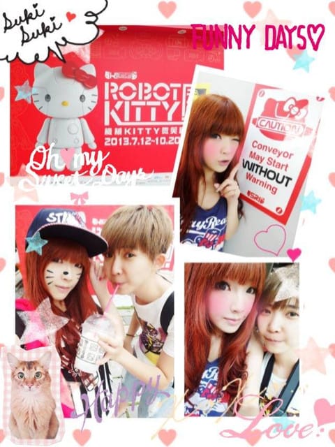 130827 ♥ 一日Kitty迷。STAYREAL X Hello Kitty 微甜女孩美國夢穿搭 ♫