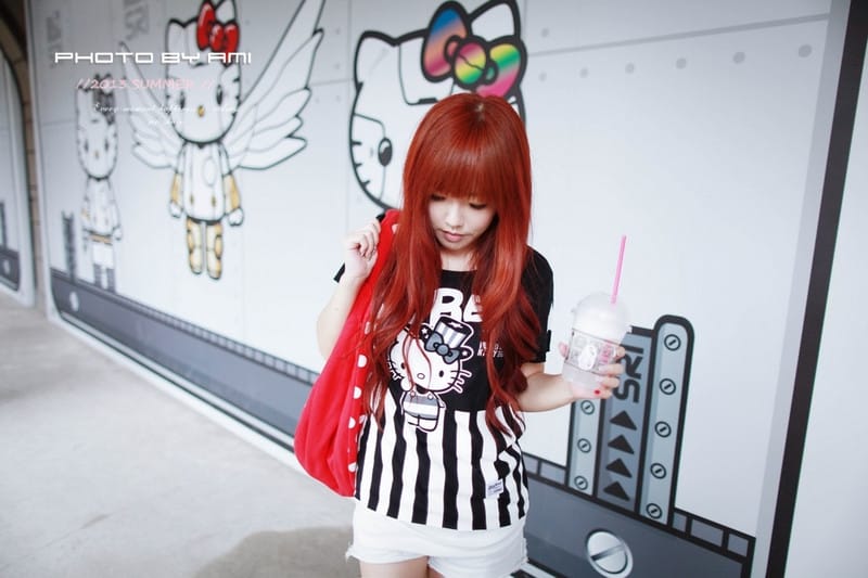130827 ♥ 一日Kitty迷。STAYREAL X Hello Kitty 微甜女孩美國夢穿搭 ♫