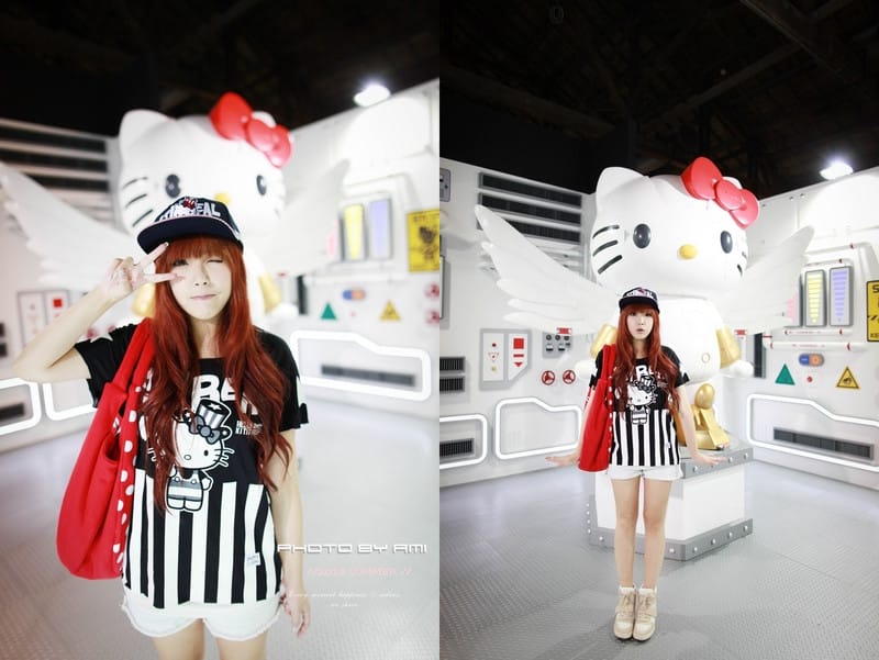 130827 ♥ 一日Kitty迷。STAYREAL X Hello Kitty 微甜女孩美國夢穿搭 ♫