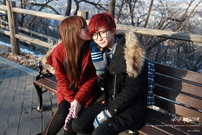 140205 ♥ 七天六夜首爾自由行Day5。N首爾塔情人鎖→明洞揶夫部隊鍋→橋村炸雞 ♫ - 第15張圖 IMG_1058