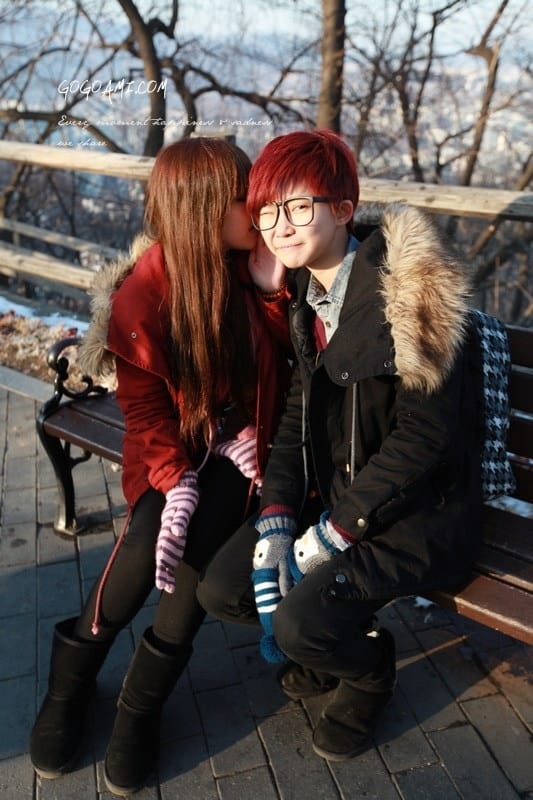 140205 ♥ 七天六夜首爾自由行Day5。N首爾塔情人鎖→明洞揶夫部隊鍋→橋村炸雞 ♫ - 第8張圖 IMG_1059