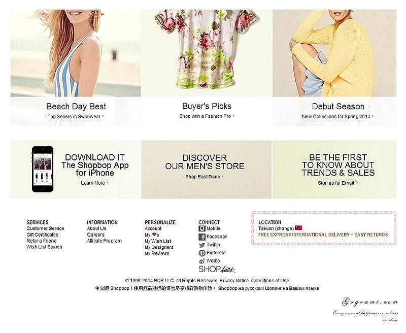140419 ♥ 逛SHOPBOP買歐美精品免求人。Marc By Marc Jacobs玫瑰金錶快速入手 ♫ - 第8張圖 page2