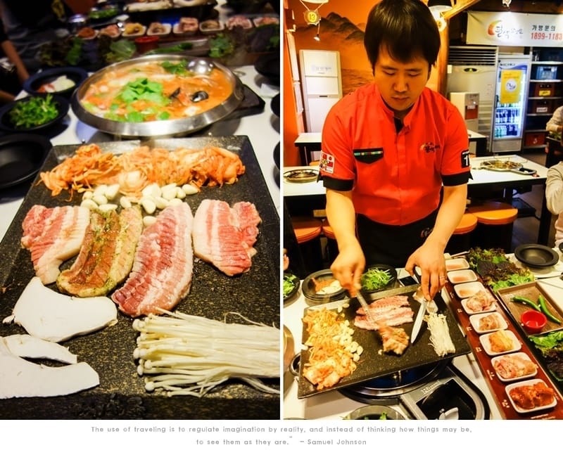 140701 ♥ 七天六夜首爾自由行Day7。八種口味一次享用 新村八色烤肉팔색삼겹살 ♫ - 第27張圖 DSC00644-horz