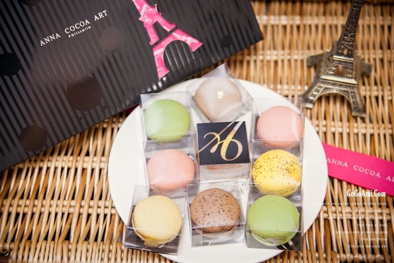 140821 ♥ 今年中秋改吃法式小月餅吧。夢幻幸福ANNA COCOA ART馬卡龍禮盒 ♫ - 第24張圖 IMG_1302
