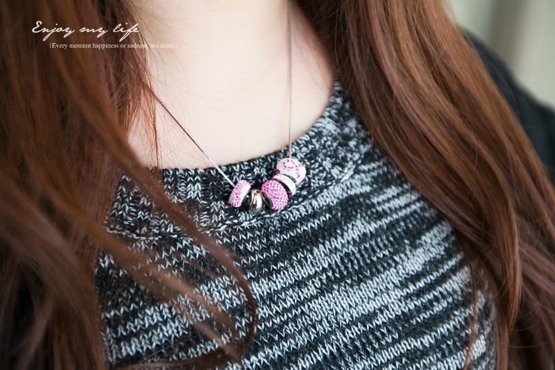 141111 ♥ 施華洛世奇元素水晶串飾。超美的粉紅絲帶限定版華麗寶石燒翻我啦 ♫ - 第11張圖 IMG_6688