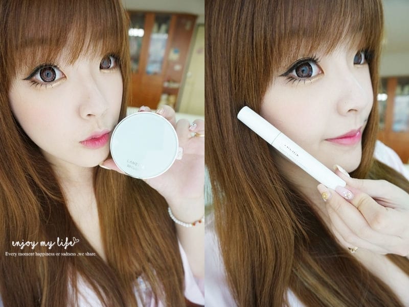 150618 ♥ 12H完美遮瑕。好清爽好沁涼的LANEIGE蘭芝 BB舒芙蕾水凝霜毛孔隱形升級版+舒芙蕾淨白遮瑕筆 ♫ - 第44張圖 DSC05179-horz