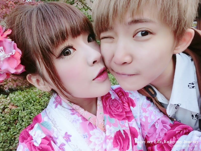旅遊 ♥ 九天八夜京阪奈關西之旅。DAY 3 京都 穿上和服當一日櫻花妹吧 ♫ - 第57張圖 CIMG5090