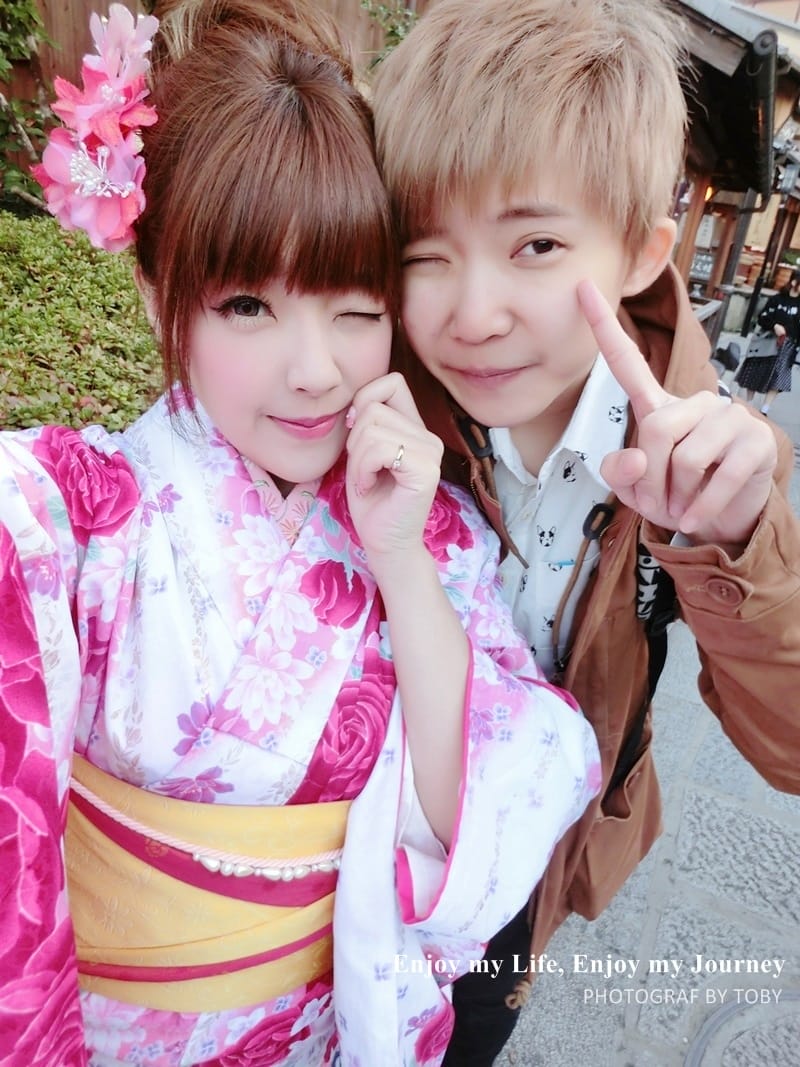 旅遊 ♥ 九天八夜京阪奈關西之旅。DAY 3 京都 穿上和服當一日櫻花妹吧 ♫ - 第54張圖 CIMG5086