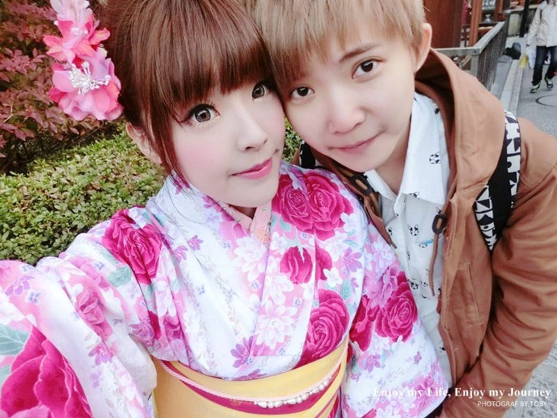 旅遊 ♥ 九天八夜京阪奈關西之旅。DAY 3 京都 穿上和服當一日櫻花妹吧 ♫ - 第55張圖 CIMG5088