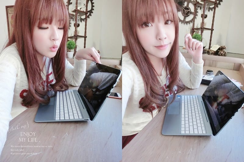 3C ♥ 我的工作、休閒生活都有它相伴。超適合女孩的美型湖水藍輕薄變形筆電 ASUS Transformer Book T100HA ♫ - 第3張圖 CIMG6933-horz
