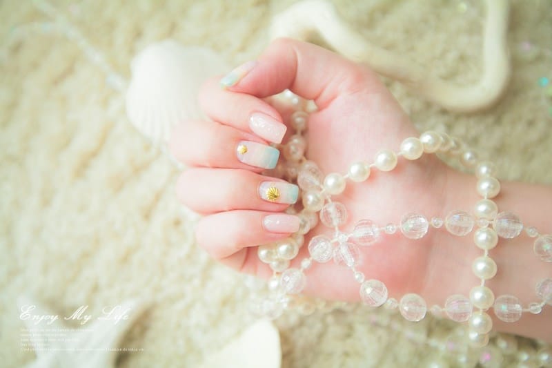 美甲 ♥ 透明系指彩!暈染漸層海洋風。Oohla Nail Studio ♫ - 第27張圖 IMG_1847