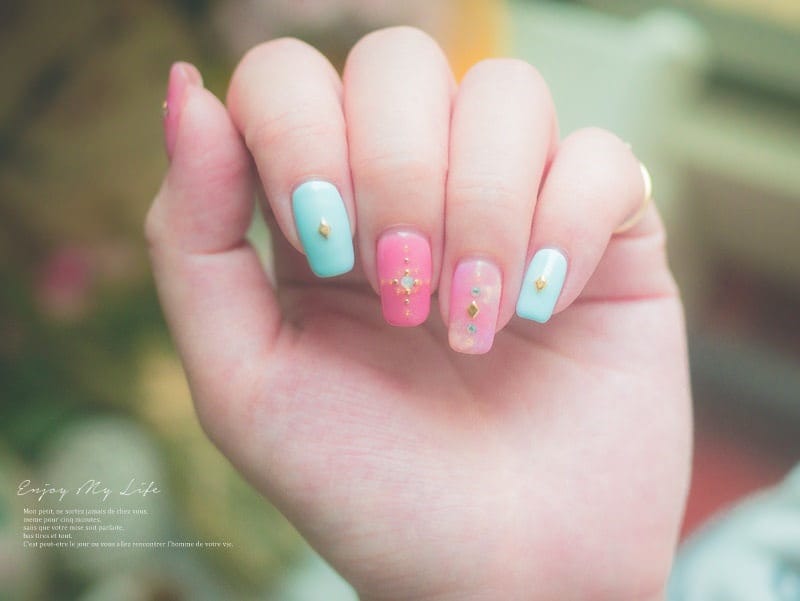 美甲 ♥ 夏日暈染感雲彩光療。Oohla Nail Studio ♫ - 第24張圖 P1100450