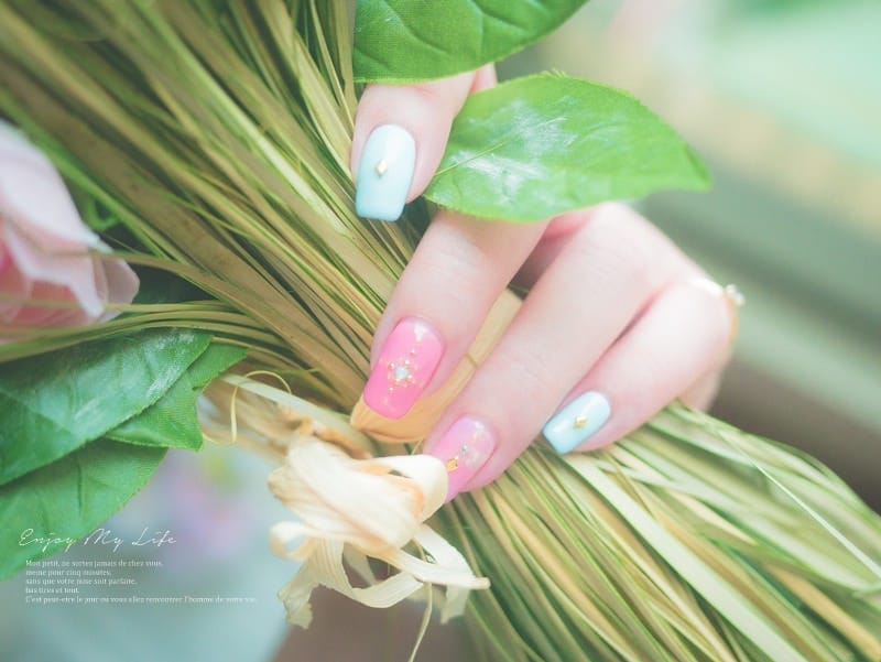 美甲 ♥ 夏日暈染感雲彩光療。Oohla Nail Studio ♫ - 第23張圖 P1100449