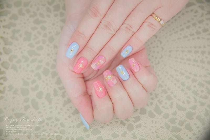 美甲 ♥ 夏日暈染感雲彩光療。Oohla Nail Studio ♫ - 第19張圖 IMG_3410