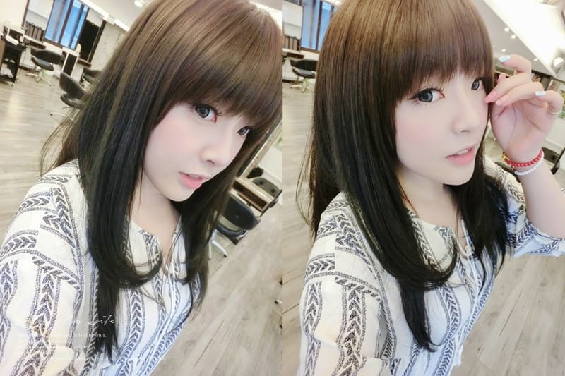 美髮 ♥ 所有膚色都能駕馭的新髮色→顯白柔霧藍X亞麻綠。80’s STUDIO Ian ♫ - 第22張圖 CIMG8587-horz