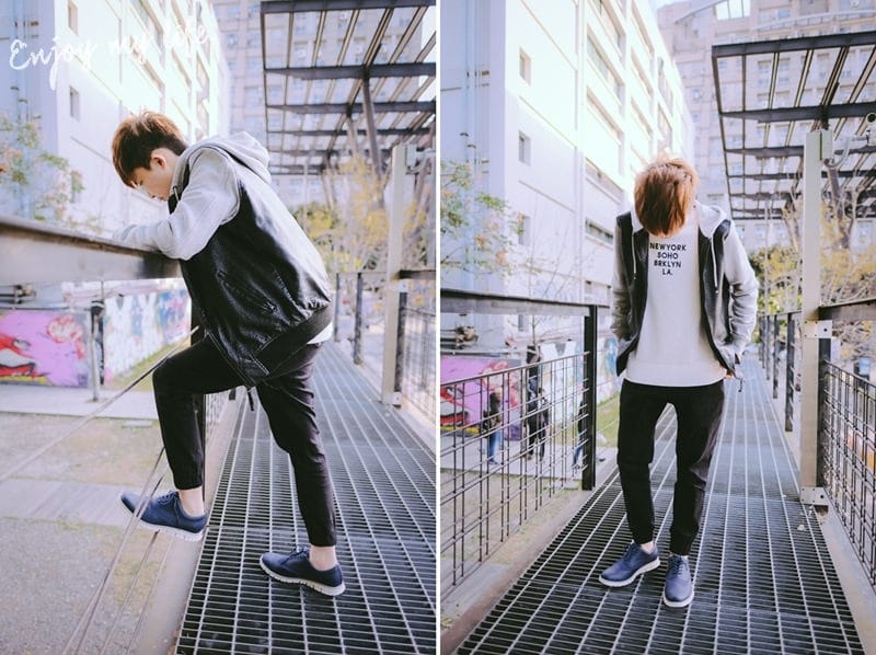 穿搭 ♥ 我們的HANNFORT情侶穿搭。ZERO GRAVITY牛津雕花氣墊鞋 ♫ - 第43張圖 DSCF2365-tile