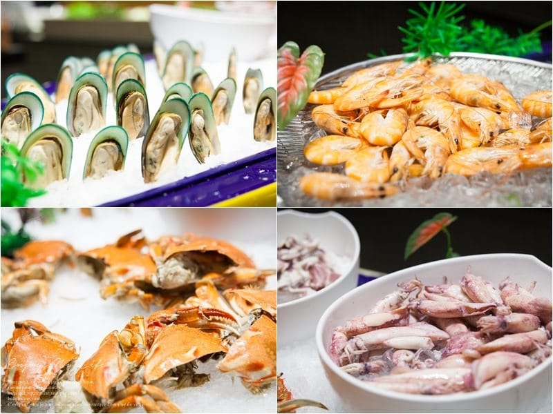 美食 ♥ 饗食天堂。聚餐、約會、吃好料→buffet吃到飽首選推薦 ♫ - 第13張圖 海鮮區