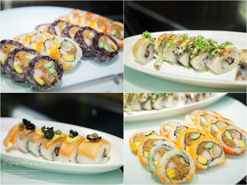 美食 ♥ 饗食天堂。聚餐、約會、吃好料→buffet吃到飽首選推薦 ♫ - 第15張圖 壽司區1