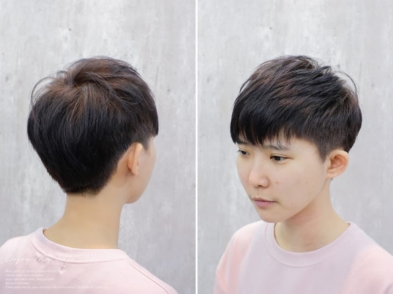 美髮 ♥ 耐看又顯白的微霧感髮色+補染護髮小記錄。Holly Hair X Wilson ♫ - 第25張圖 DSCF3529-horz
