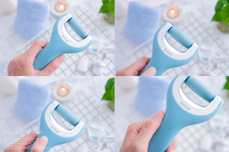 保養 ♥ 爽健Scholl 新一代乾濕兩用去硬皮機。腳皮清潔溜溜才有柔嫩美足 ♫ - 第9張圖 DSCF1445-tile