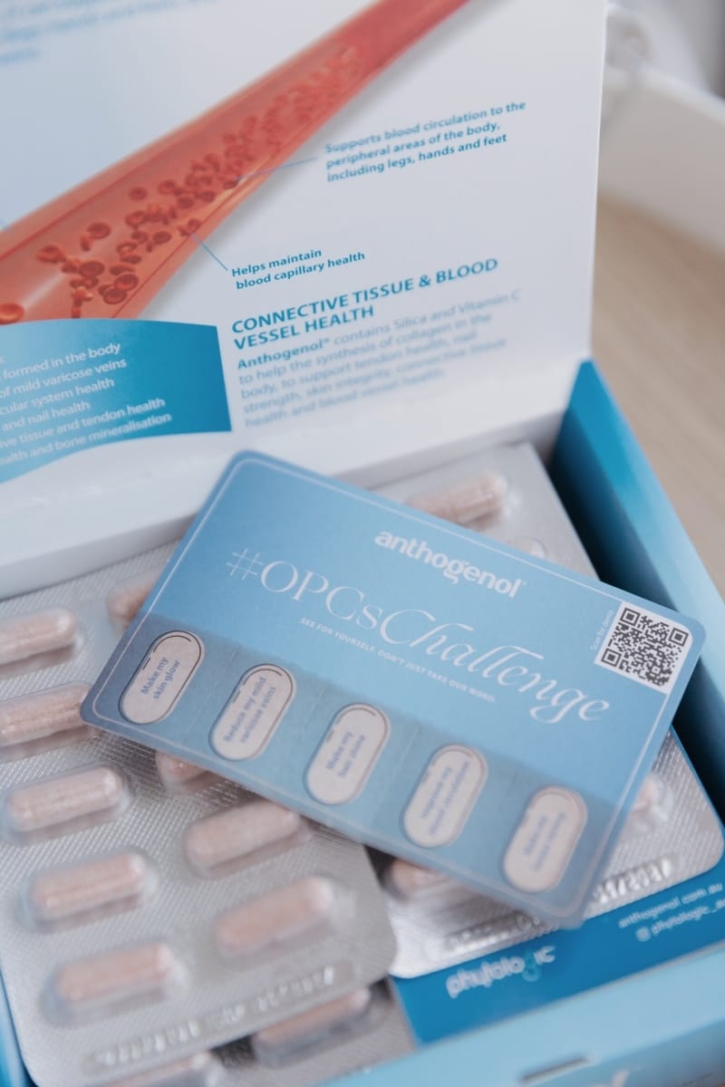 美容 ♥ 對抗初老的內在保養推薦。澳洲Anthogenol®
