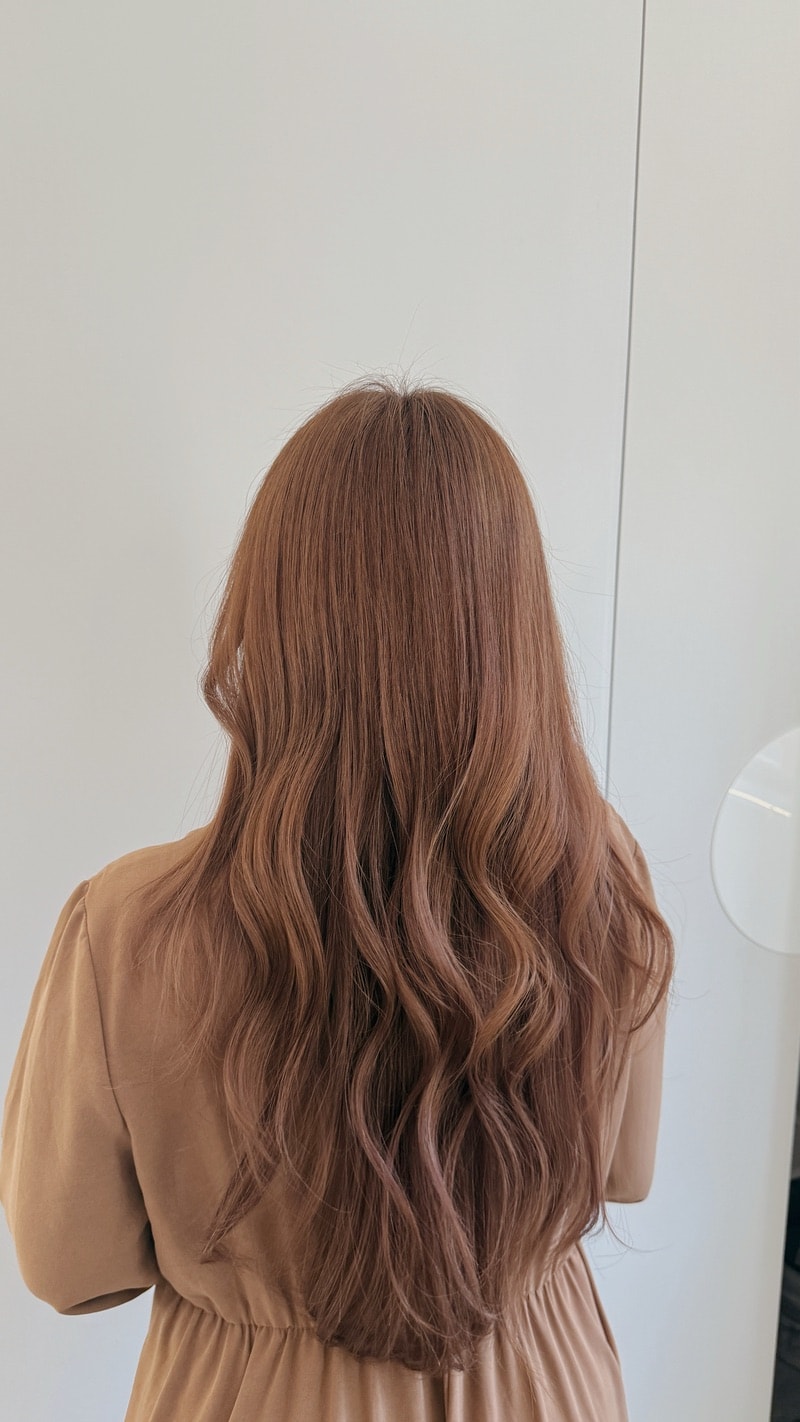 美髮 ♥ 溫柔奶霧感暖棕新髮色。Seefu hair ♫